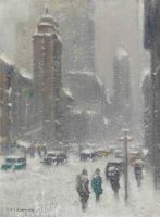  Blizzard on Lexington Avenue, New York